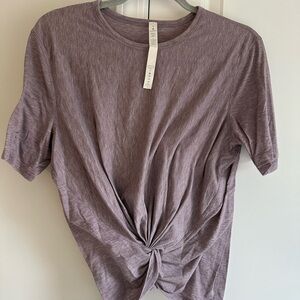 Lululemon Women’s Knotted Purple Top